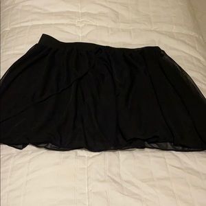 Black dance skirt